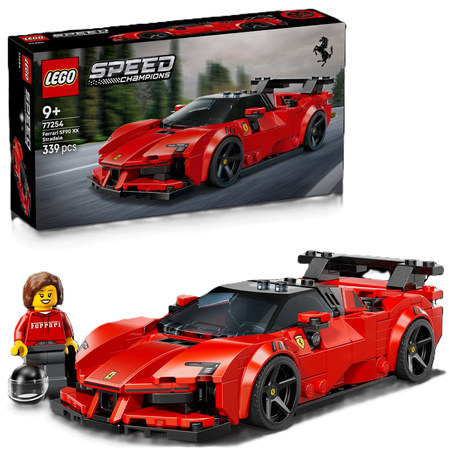 LEGO SPEED CHAMPIONS SAMOCHÓD SPORTOWY FERRARI SF90 XX STRADALE 77254