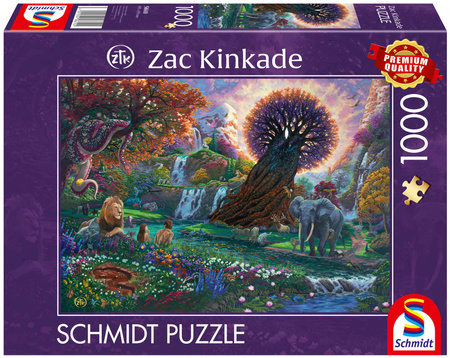 Puzzle 1000 PQ Zac Kinkade Ogród Eden 113661