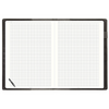 Notes A5 na gumkę kratka biało-czarny NP-16MD