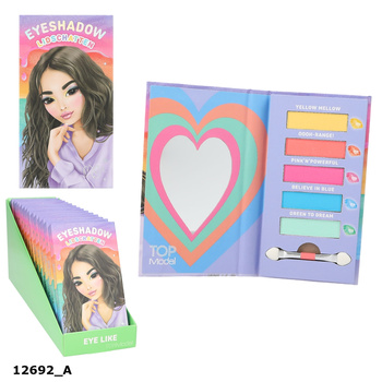 Cienie do powiek Top Model z lusterkiem i aplikatorem BEAUTY&ME 12692A