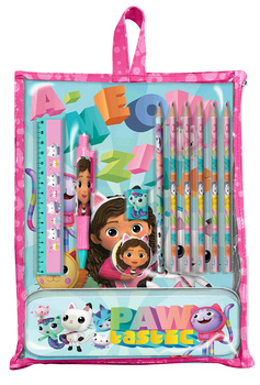 Zestaw piśmienniczy Gabby's Dollhouse 12 elementów GD00062