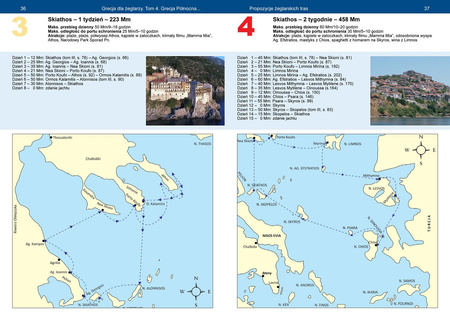 Grecja dla żeglarzy grecja północna wyspy egejskie północne i wschodnie kreta Tom 4