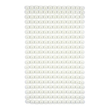 Perełki samoprzylepne Ivory 6 mm 260 szt.