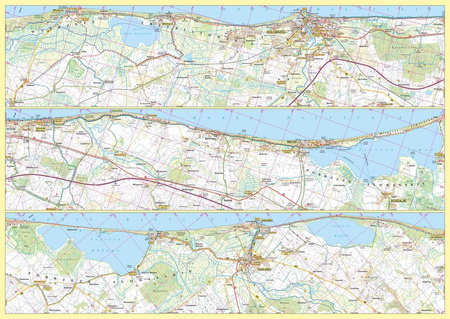 Wybrzeże Bałtyku Mrzeżyno - Kołobrzeg - Jarosławiec 1:50 000