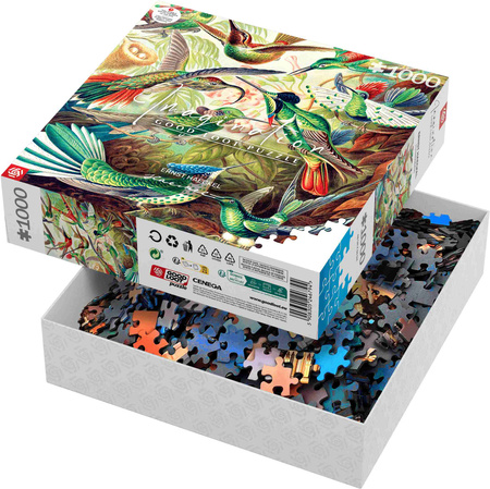Puzzle 1000 Imagination Ernst Haeckel Hummingbirds Kolibry