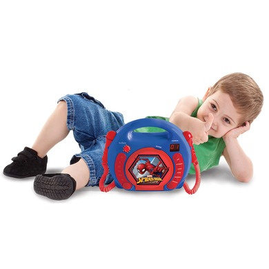 Przenośny odtwarzacz CD Spiderman Lexibook RCDK100SP