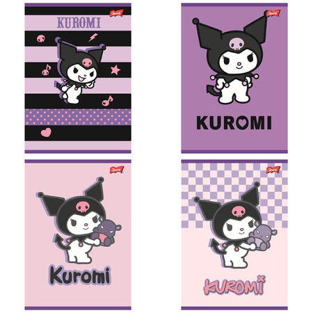 Paczka Zeszyt A5 32k. linia Kuromi mix pakiet 15 sztuk