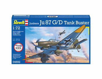 Revell Starter Kit 1:72  Junkers Ju87 G/D Tank Buster REV-74692