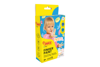 Farby pastelowe do malowania palcami 6 kolorów po 35ml