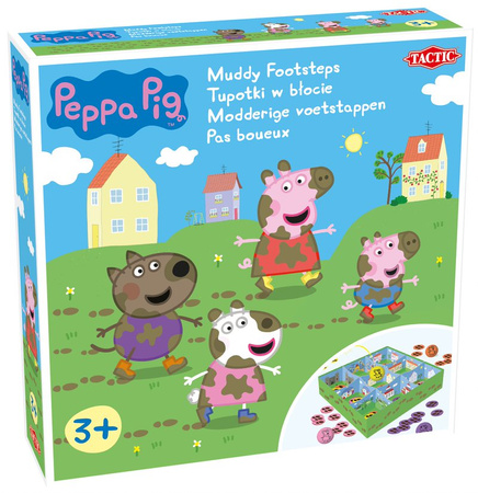Gra planszowa Świnka Peppa Tupotki w błocie (Muddy Footsteps)