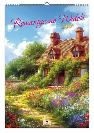 Kalendarz 2026 ścienny Romantyczne widoki A3 VD15