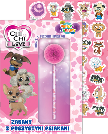 Zabawy z puszystymi psiakami. Chi Chi Love. Urocze zabawy