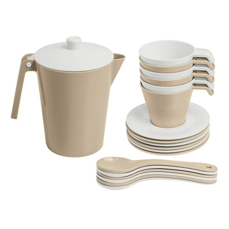 Serwis kawowy Biszkoptowa Chmurka 19 elementów 41143