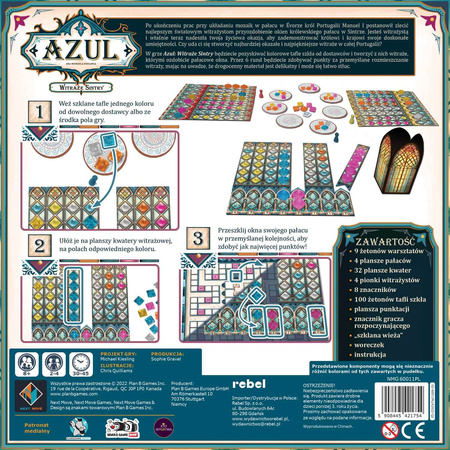 Gra Azul Witraże Sintry