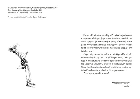 Wakacje detektywa Pozytywki wyd. 2022