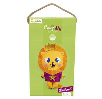 Zestaw kreatywny Little Couz'IN maskotka do uszycia Lew