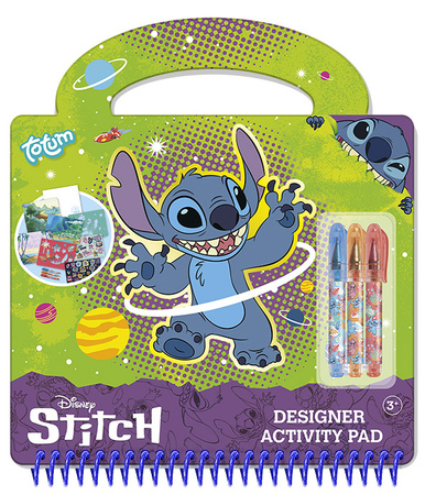 Zestaw kreatywny do rysowania szablony naklejki Disney Stitch