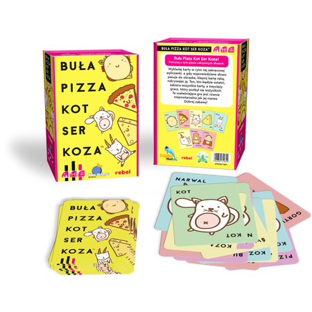 Gra Buła Pizza Kot Ser Koza