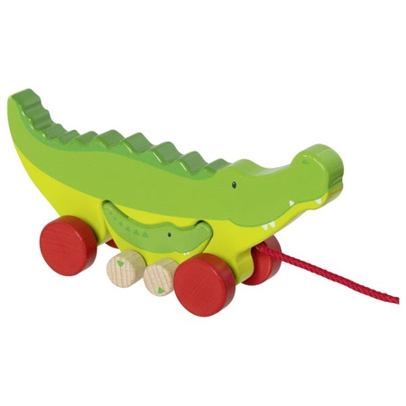 Krokodyle Cosmo i Croki do ciągnięcia Goki