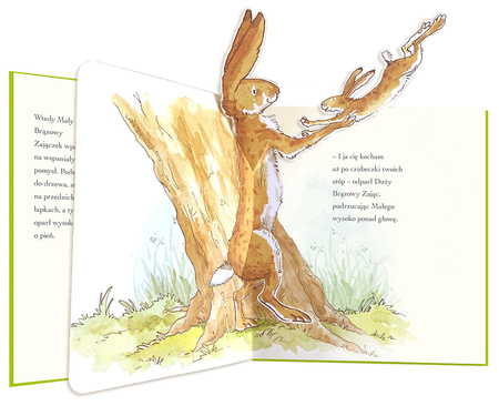 Nawet nie wiesz, jak bardzo cię kocham. Pop-up. Nawet nie wiesz