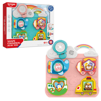 Muzyczny Sorter kształów pojazdy