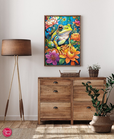 Puzzle 1000 CherryPazzi Flower Power Frog 31100