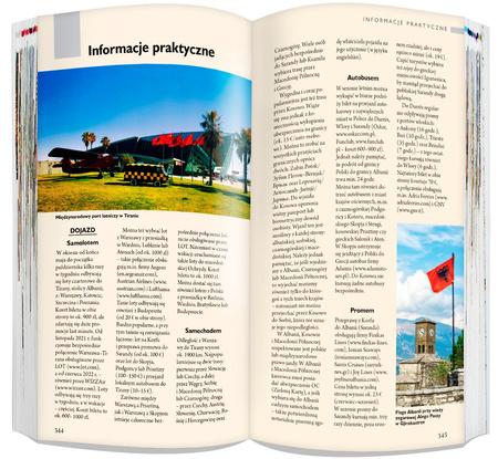 Albania Kosowo Macedonia Północnazestaw przewodnikowy 3w1 2024