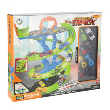 Tor samochodowy z akcesoriami