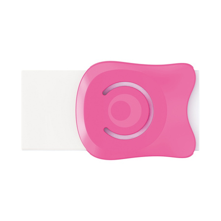 Gumka do ścierania KEYROAD Goldfish z osłoną blister 3szt.