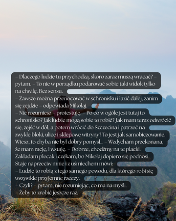 Razem aż po szczyt. Zakochani bez pamięci. 1. Zakochani bez pamięci. 1