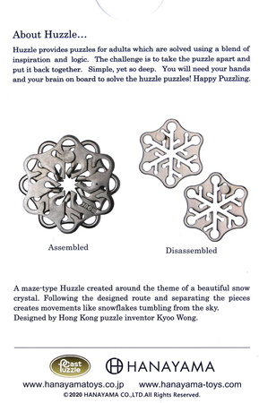 Łamigłówka Huzzle Cast Snow poziom 2/6