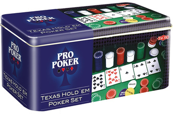 Gra Pro Poker Texas Hold'em w puszce
