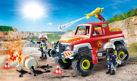 Playmobil Wóz strażacki 71824
