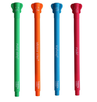 Paczka Długopis Happy Color Feelingi ELEPHANTS 0.5 mm 12 sztuk