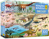 Książka i puzzle Dinozaury 300 elementów