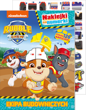 Rubble and crew. Ekipa Budowniczych. Naklejki na numerki