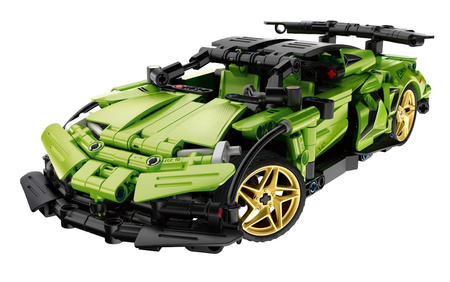 Klocki iM.Master Wyścigówka lime zdalnie sterowana 429 elementów