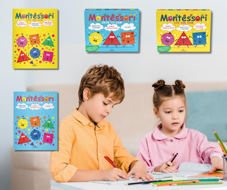 Karty edukacyjne Montessori Ucz się sam