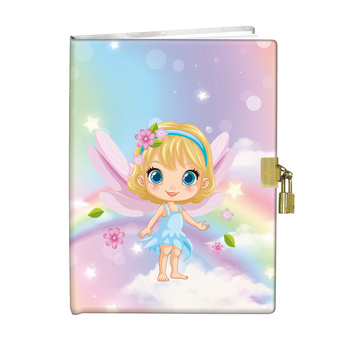 Pamiętnik z kłódką B6 Bajeczny 60k gładki