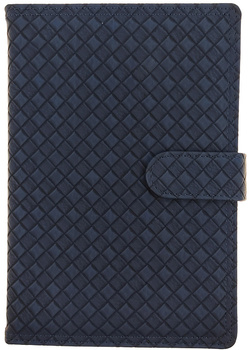 Kalendarz 2026 A5 dzienny z zapięciem pik granatowy