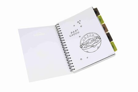 Kołobrulion B5 Disney fashion Mandalorian 100 kratek 1 szt. mix