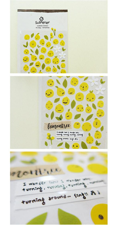 Naklejki ozdobne Cytryny