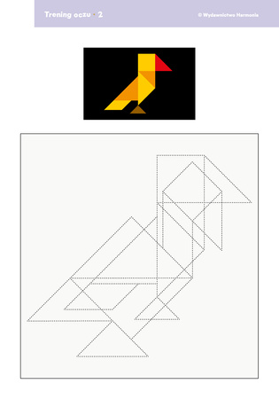 Trening oczu 2. 20 ćwiczeń stymulujących i usprawniających ruchy optomotoryczne oczu