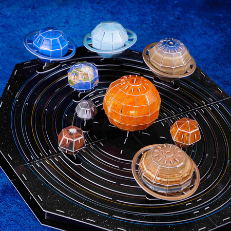Puzzle 173 3D National Geographic Układ Słoneczny