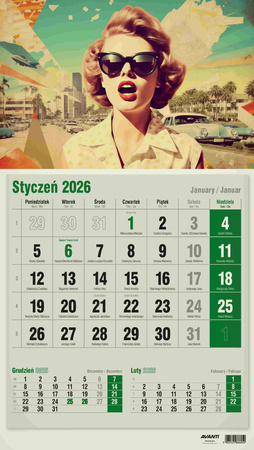 Kalendarz 2026 KTJEKO 1szt.mix