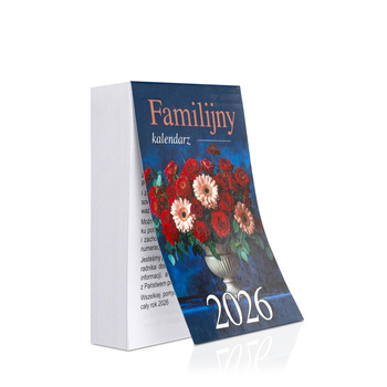 Kalendarz 2026 Familijny A6 zdzierak średni