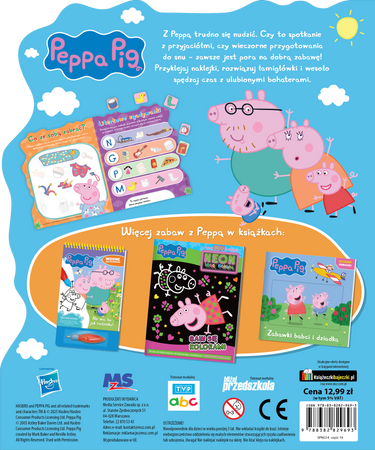 Noc i dzień. Świnka Peppa. Przyjaciele z bajki