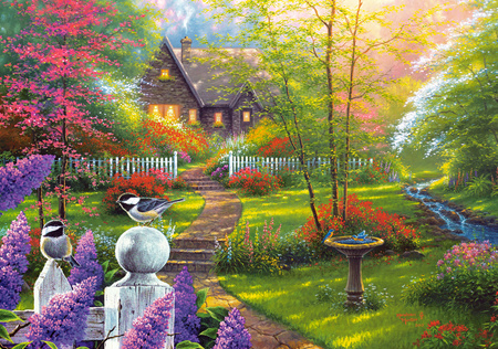 Puzzle 500 Secret Garden C-53858