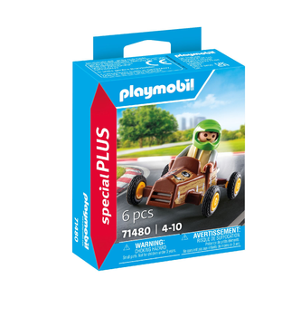 Playmobil Dziecko z gokartem 71480
