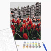 Malowanie po numerach BRUSHME 40x50 cm tulipany Amsterdamu